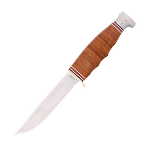 Ka-Bar 1232 - Jäger-Messer mit Ledergriff