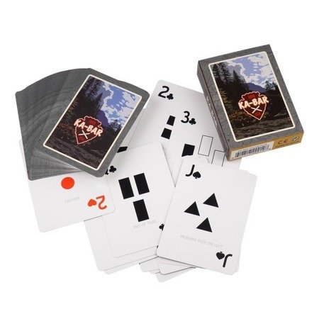 Ka-Bar 9914 - Spielkarten mit Wegmarkierungen