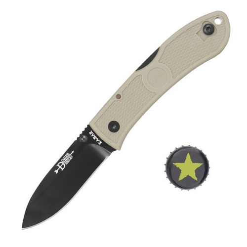 Ka-Bar 4062CB - Dozier Folding Hunter Knife - Coyote Brown