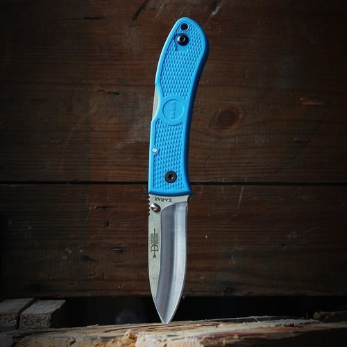 Ka-Bar 4062BL - Dozier Hunter Einhandmesser - Blau
