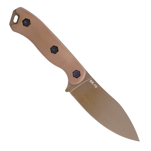 Ka-Bar - Survival Knife Becker Nessmuk - 1095 Cro-Van - Desert Tan - BK19