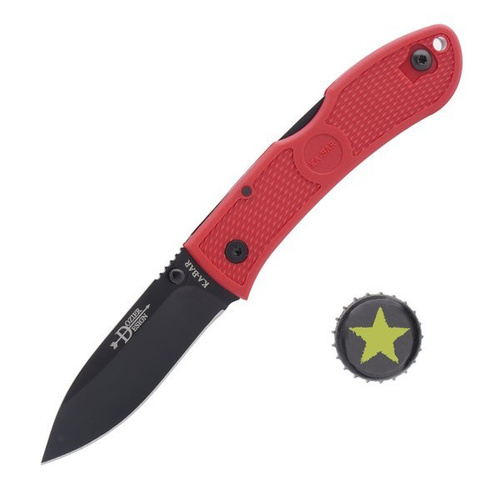 Ka-Bar 4062RD - Dozier Folding Hunter - Red