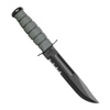 Ka-Bar 5012 - Foliage Green Utility Knife, Serrated - GFN Sheath