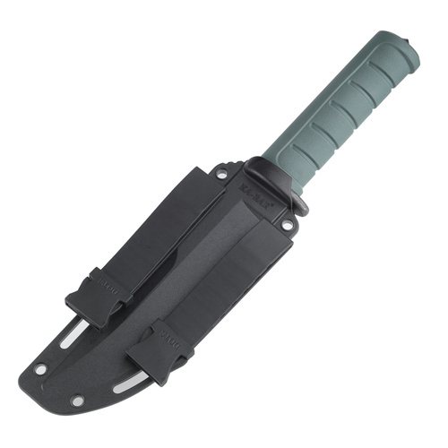 Ka-Bar - Nóż Dust I Fixed Blade Knife 6,125″ - Clip Point - D2 - Zielony - 6100