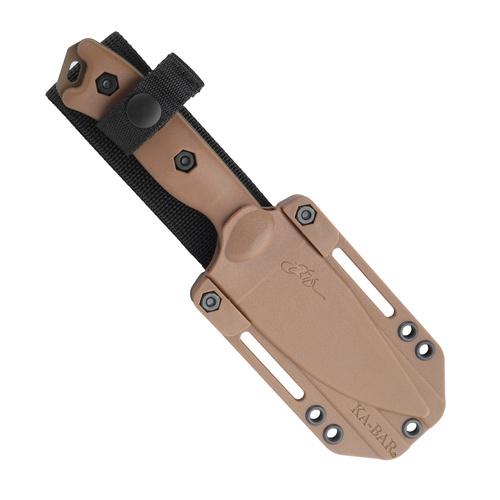 Ka-Bar - Nóż survivalowy Becker Nessmuk - 1095 Cro-Van - Desert Tan - BK19
