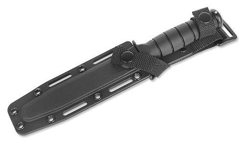 Ka-Bar 1258 - Knife - Short Black - GFN Sheath