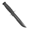 Ka-Bar 1214 - Black Serrated - GFN Sheath