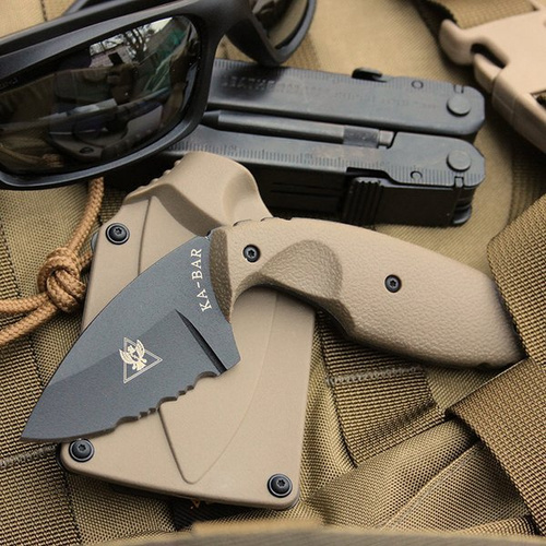 Ka-Bar - TDI Law Enforcement Knife - Coyote Brown - 1477CB