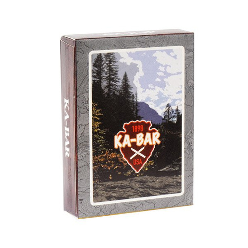 Ka-Bar 9914 - Playing Cards with Trail Markings