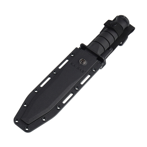 Ka-Bar 1271 - Fighter Militärmesser - Combo - Schwarz.