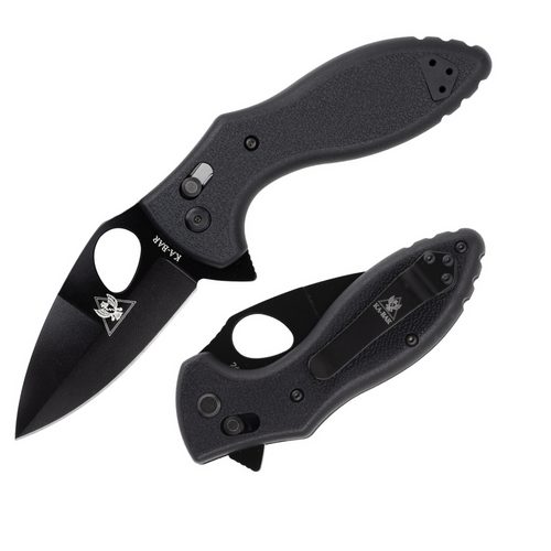 Ka-Bar - TDI Flipper Folder Klappmesser - Spear Point - Schwarz - 2490