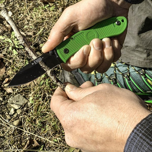 Ka-Bar 4062KG - Dozier Folding Hunter Knife - Kelly Green