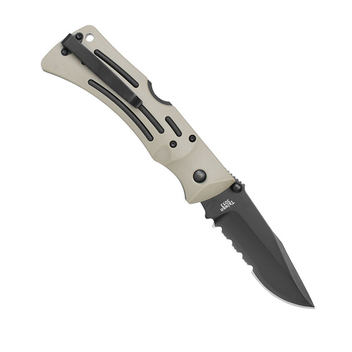 Ka-Bar 3053 - Desert MULE Folder Serrated
